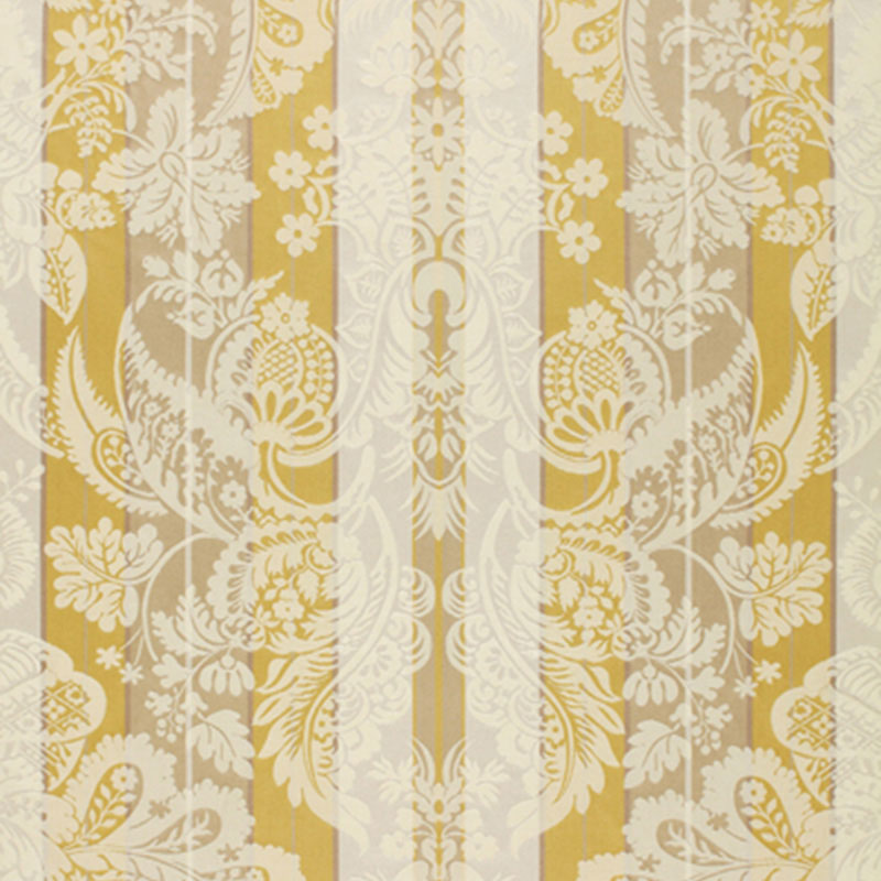 SCHUMACHER PALAZZO SAVANNAH IMBERLINE DAMASK PATTERN WOVENS PATTERN WOVENS CHARDONNAY - 64393