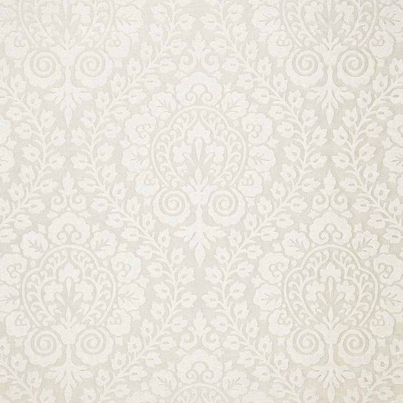 SCHUMACHER COTE D'AZUR AMALFI DAMASK INDOOR/OUTDOOR PATTERN WOVENS,INDOOR/OUTDOOR,HIGH PERFORMANCE PATTERN WOVENS,INDOOR/OUTDOOR,HIGH PERFORMANCE NATURAL - 64690