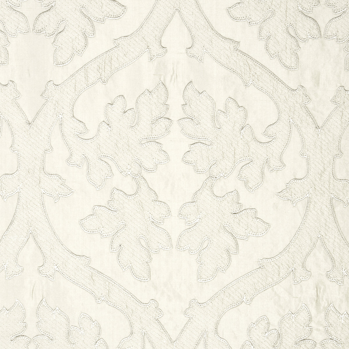 SCHUMACHER CHROMA Ravenna Embroidery EMBROIDERIES EMBROIDERIES SILVER - 64743