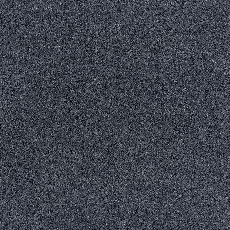 Dark charcoal grey textured fabric close-up, suede-like finish.