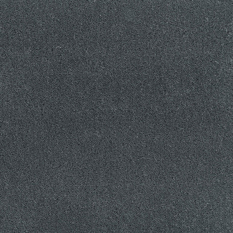 Charcoal gray textured fabric with suede-like finish, close-up.