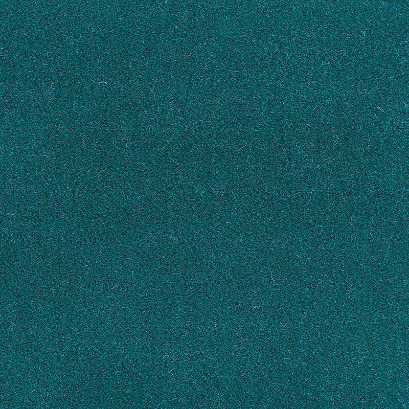 Teal velvet fabric texture with soft nap; deep teal color, ideal for upholstery or craft projects.
