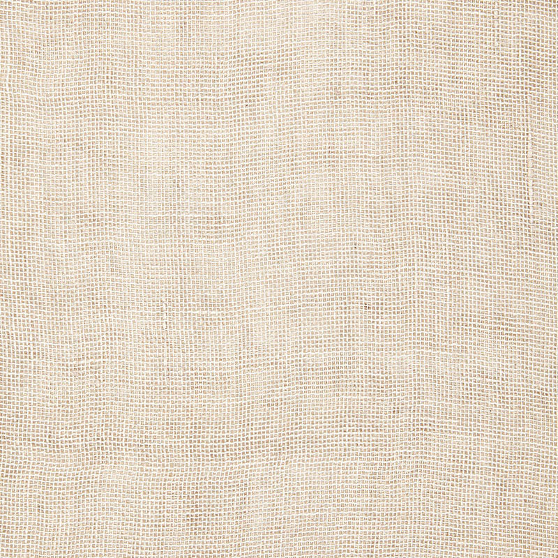 Beige woven fabric texture with natural fibers, linen-like weave, ideal for upholstery or crafts.