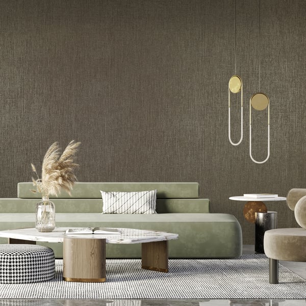 Galerie Wallcoverings Precious Canvas Galerie Wallcoverings Bronze, Brown - GH65182-23