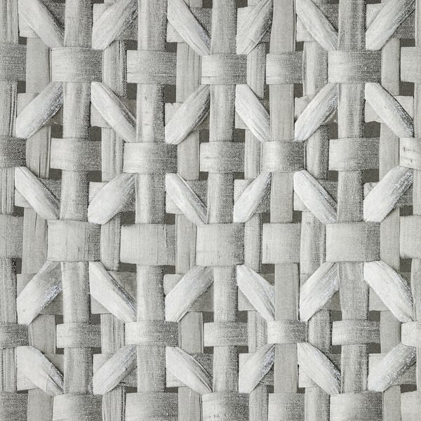 Galerie Wallcoverings Pepper Octagonal Honeycomb Galerie Wallcoverings Silver Grey - GH65339-23