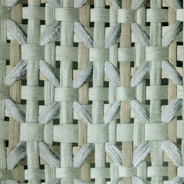 Galerie Wallcoverings Pepper Octagonal Honeycomb Galerie Wallcoverings Green - GH65341-23