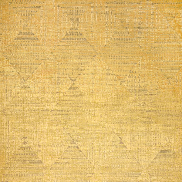 Galerie Wallcoverings Pepper Geometric Diamond Galerie Wallcoverings Yellow - GH65344-23