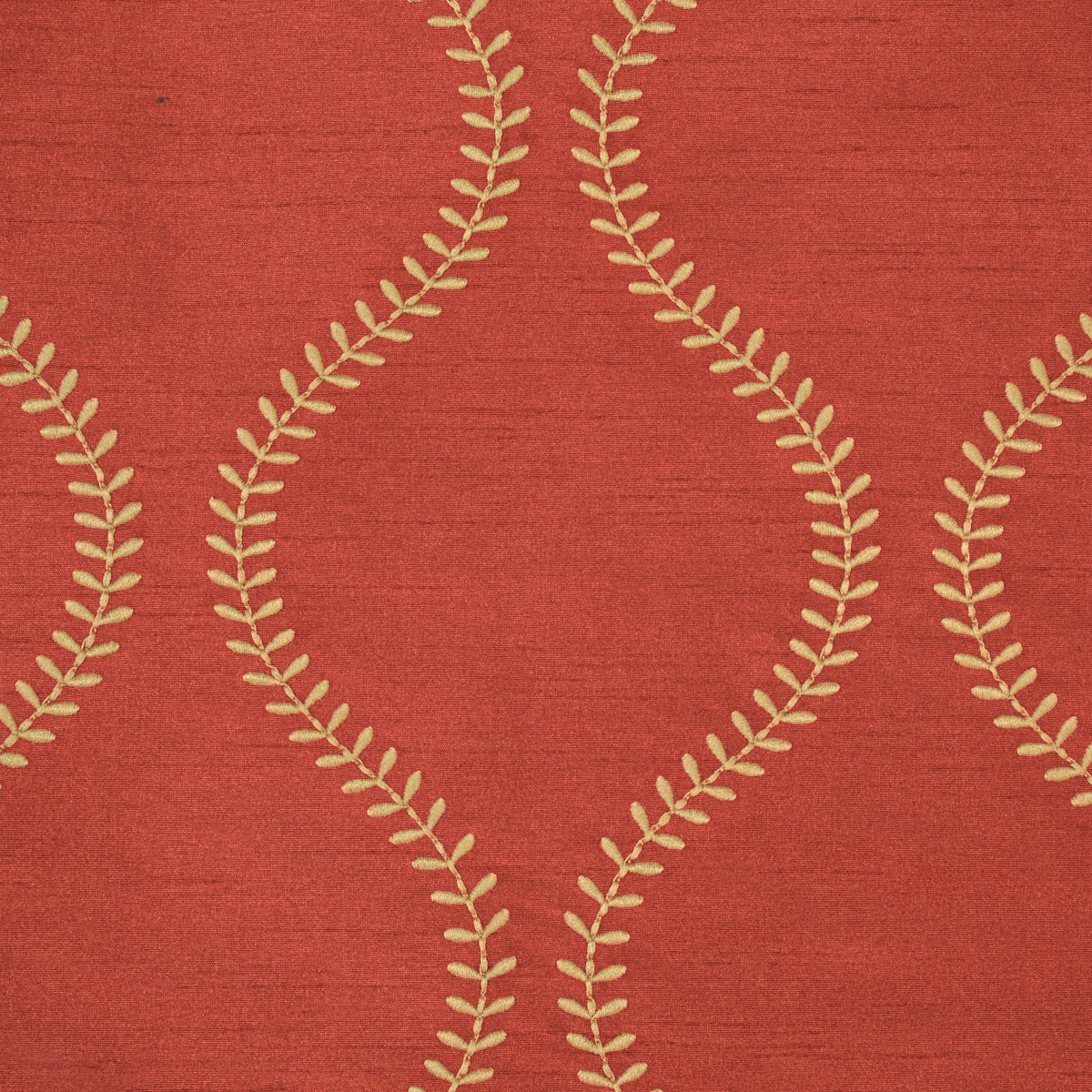 SCHUMACHER CHROMA AGADIR EMBROIDERY EMBROIDERIES,SILKS & SATIN EMBROIDERIES,SILKS & SATIN SPICE - 65754