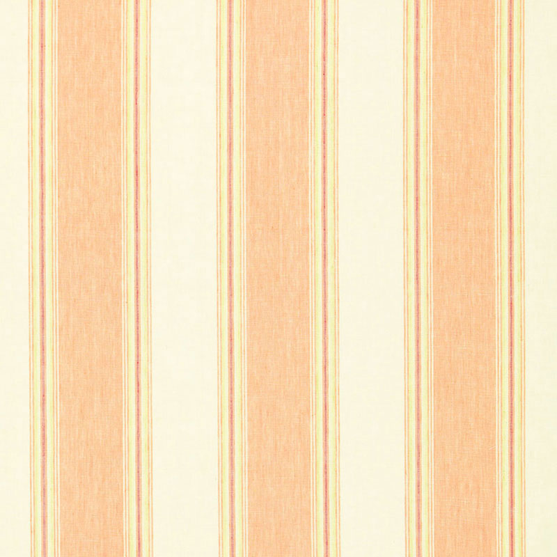 SCHUMACHER SEA ISLAND STRIPE SAVANNAH LINEN STRIPE PATTERN WOVENS PATTERN WOVENS BLOSSOM - 66081