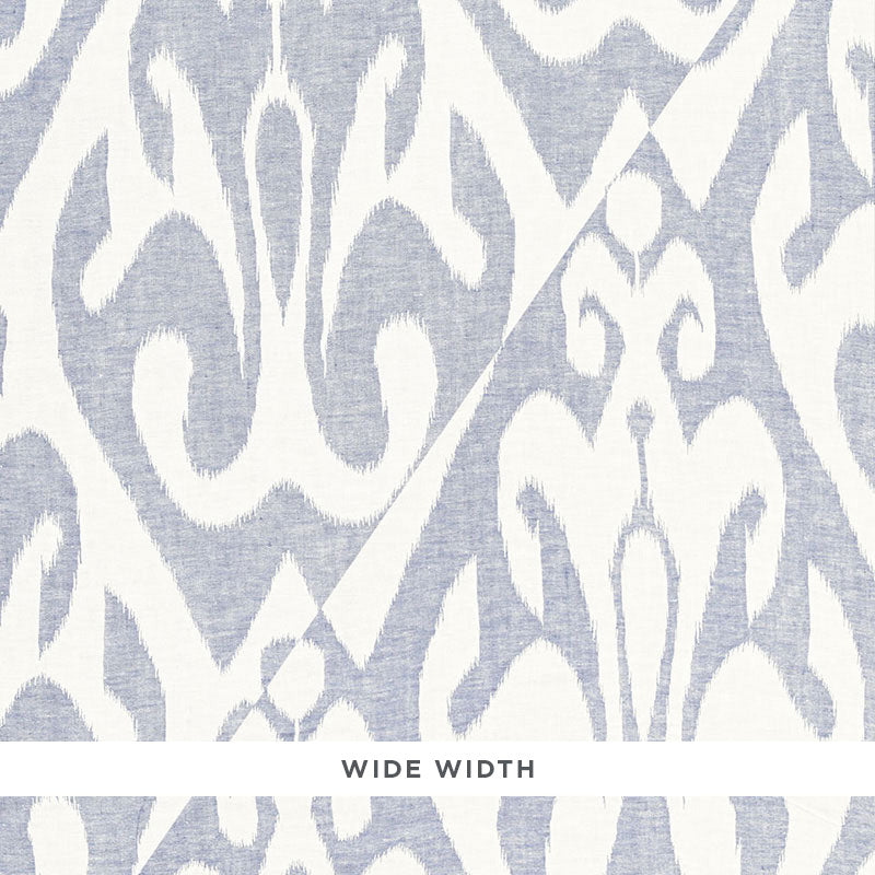 SCHUMACHER PALAZZO TOKAT WEAVE PATTERN WOVENS PATTERN WOVENS INDIGO - 66100