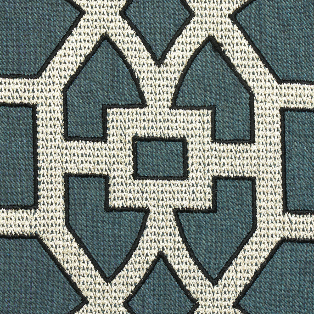 SCHUMACHER MARY MCDONALD DON'T FRET EMBROIDERIES EMBROIDERIES BLEU MARINE - 66181