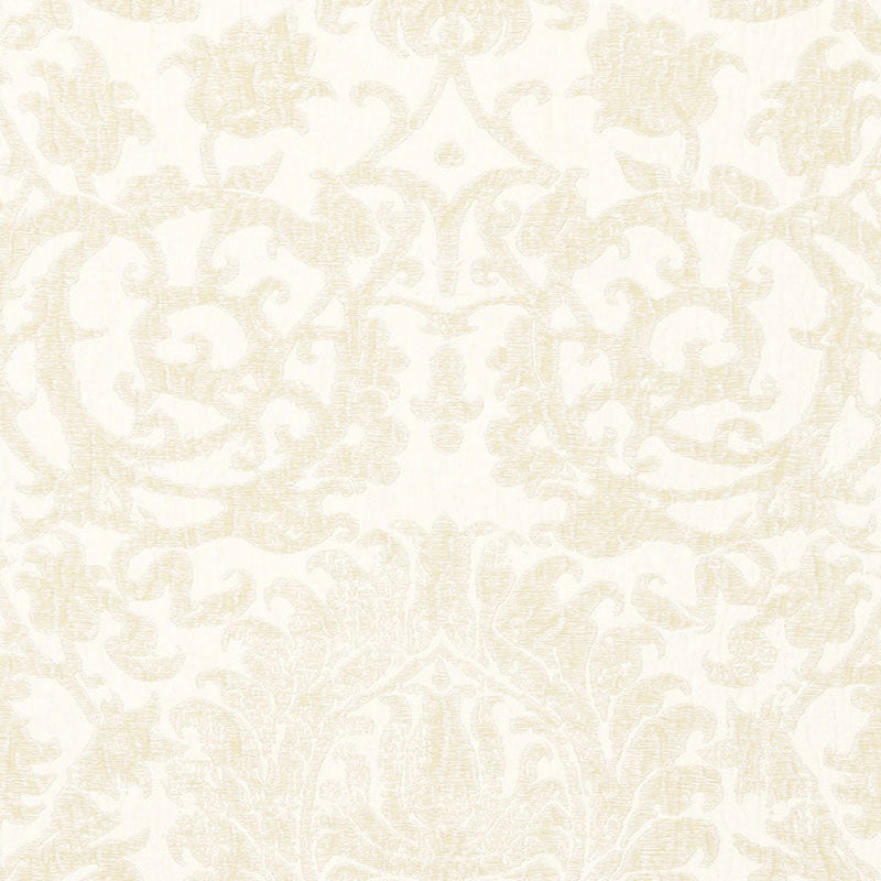 SCHUMACHER PALAZZO AREZZO LINEN DAMASK PATTERN WOVENS PATTERN WOVENS CHAMPAGNE - 66362