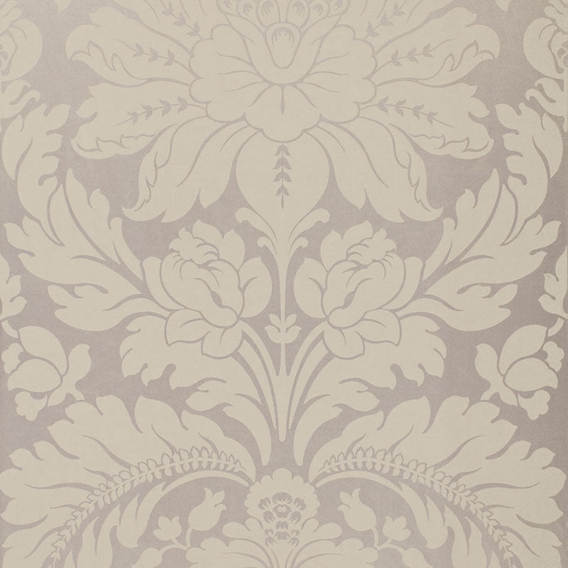 SCHUMACHER COURTRAI ANVERS DAMASK PATTERN WOVENS PATTERN WOVENS NICKEL - 66562