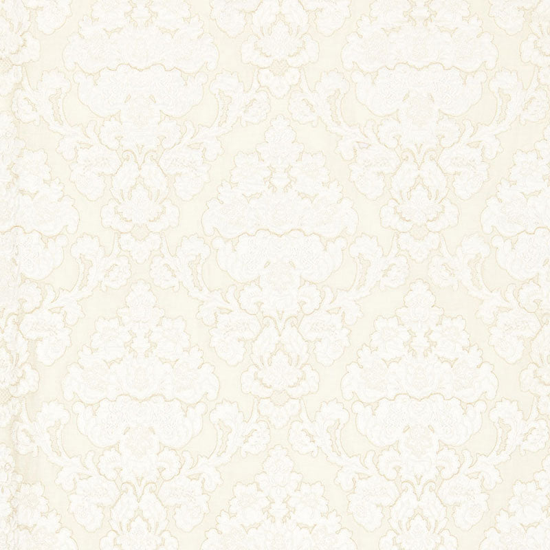 SCHUMACHER PALAZZO MONTALCINO APPLIQU?? DAMASK PATTERN WOVENS PATTERN WOVENS CHAMPAGNE - 66592