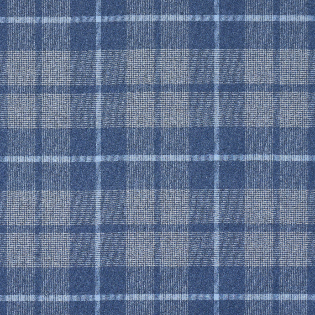 SCHUMACHER A COUNTRY LIFE MONTANA WOOL PLAID WOVEN WOVEN SLATE - 66668