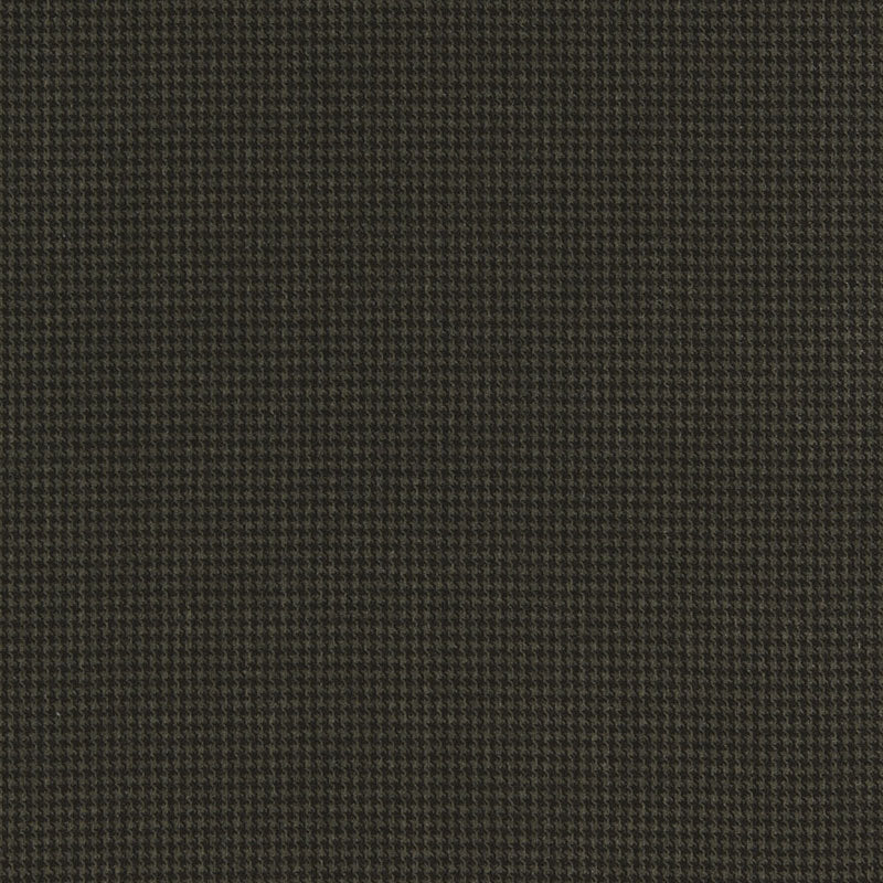 SCHUMACHER LUXE LODGE DILLON VELVET HOUNDSTOOTH PATTERN WOVENS PATTERN WOVENS BLACK WALNUT - 66740