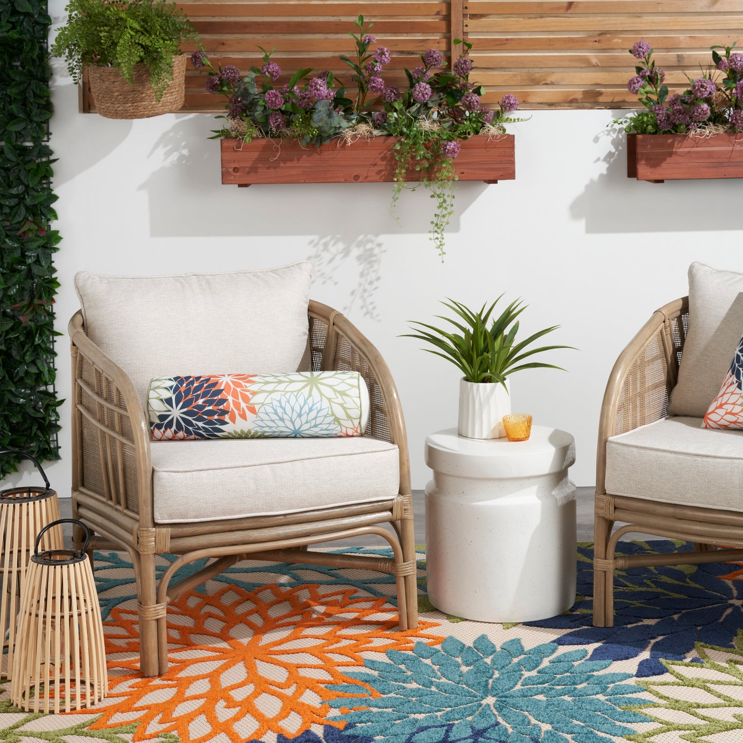 NOURISON HOME 6" x 20" Mina Victory Tropical Multicolor - 798019006563