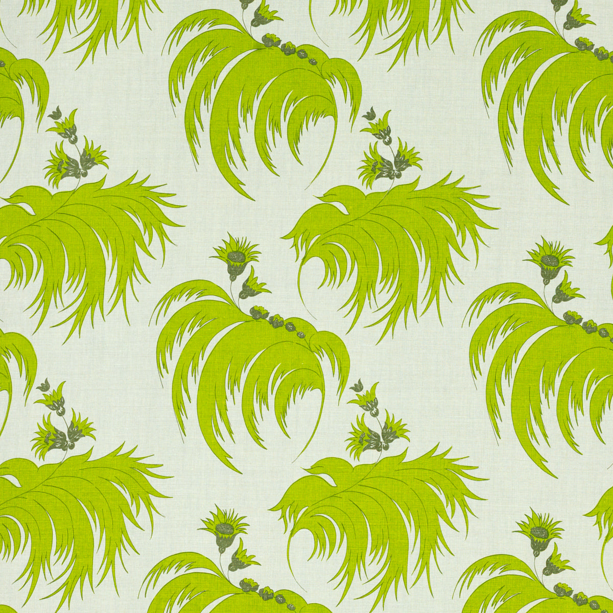 SCHUMACHER RAOUL TEXTILES PALMETTO PRINTS PRINTS PALM - 676N75