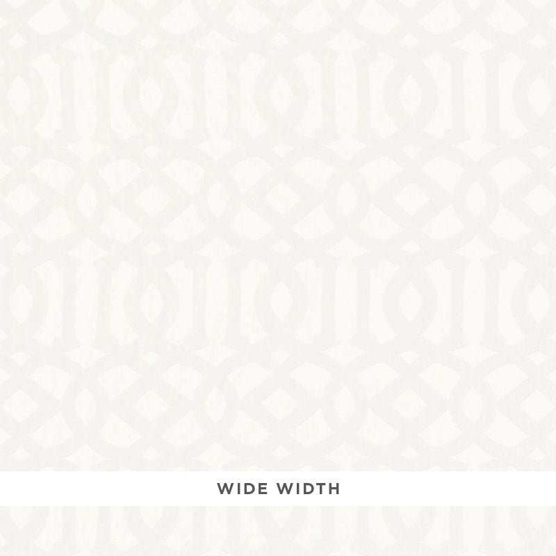 SCHUMACHER FIRENZE/SHEERS IMPERIAL TRELLIS SHEER SHEERS & CASEMENTS SHEERS & CASEMENTS MERINGUE - 67720