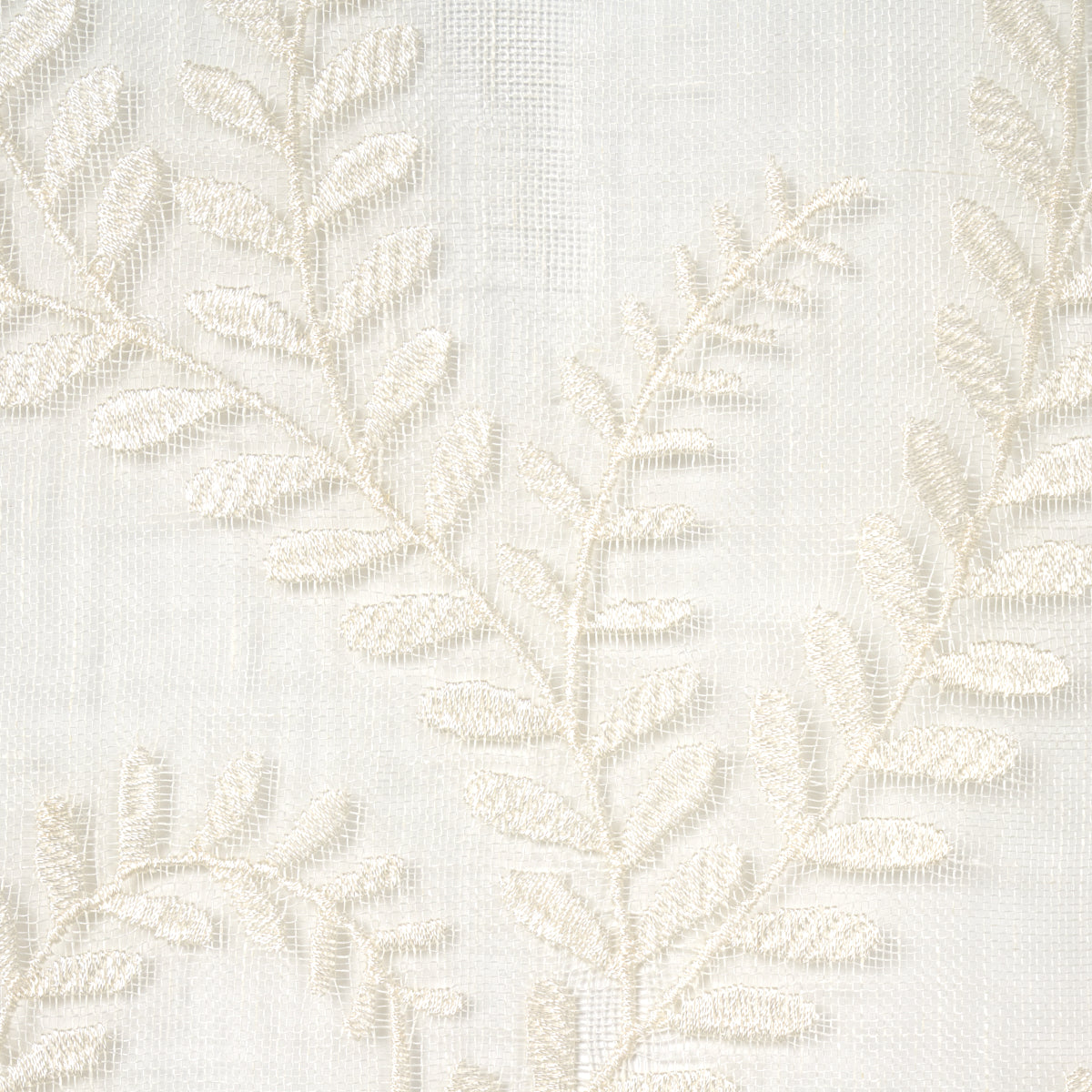 SCHUMACHER ESSENTIALS: SHEERS & CASEMENTS II Boboli Embroidered Sheer EMBROIDERIES,SHEERS & CASEMENTS EMBROIDERIES,SHEERS & CASEMENTS IVORY - 67760