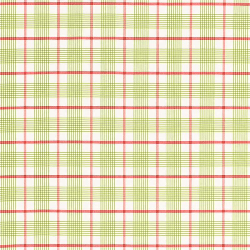 SCHUMACHER CALYPSO ST. LUCIA PLAID PATTERN WOVENS PATTERN WOVENS LIME - 68020