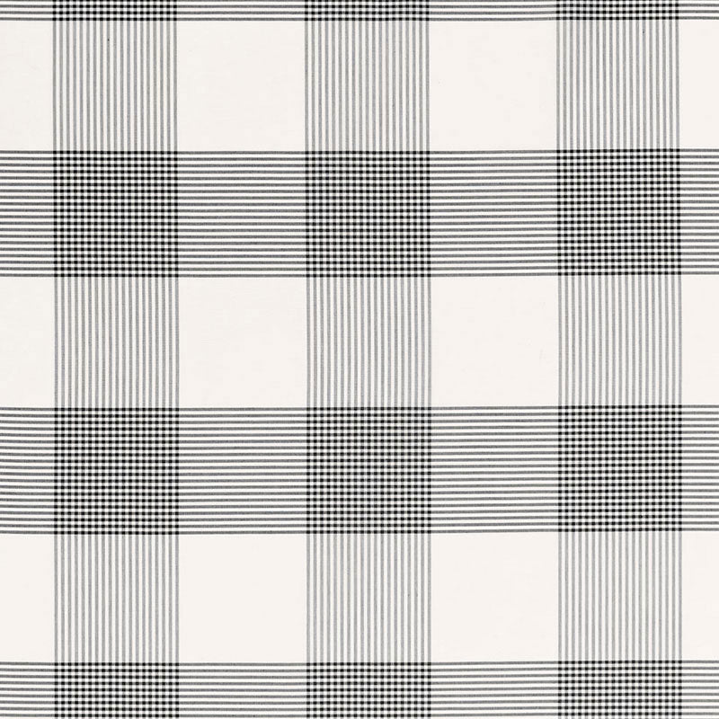 SCHUMACHER CALYPSO ANTIGUA PLAID PATTERN WOVENS PATTERN WOVENS JET - 68035