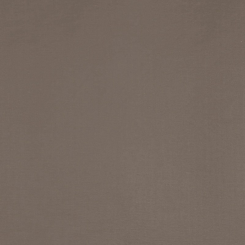 Close-up of brown satin fabric texture in a warm taupe shade, with a smooth, glossy finish; suitable for upholstery or clothing.