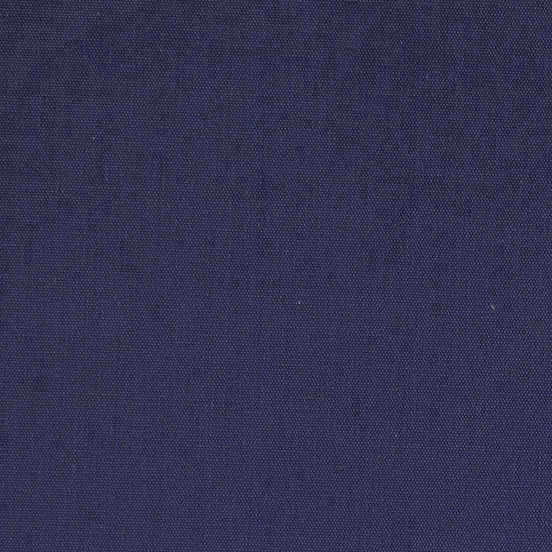 Close-up navy blue woven fabric texture.