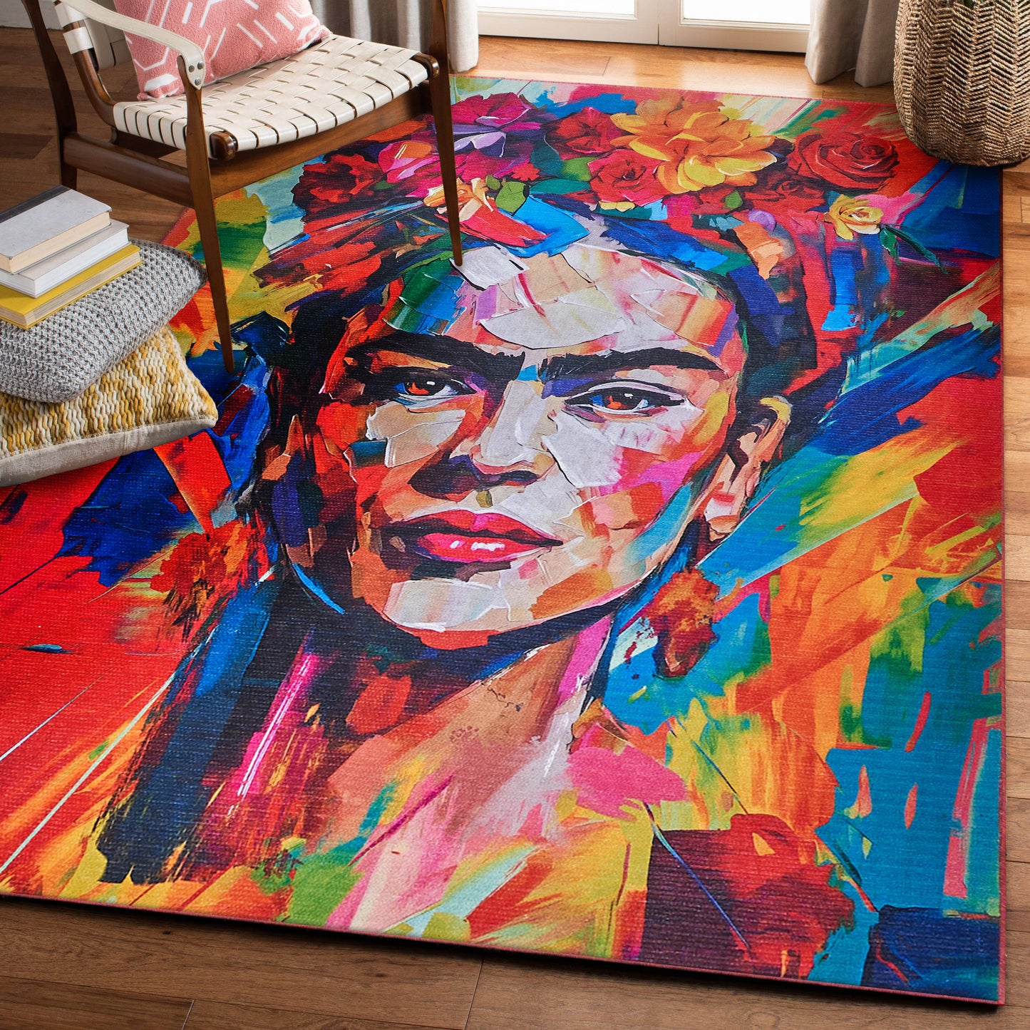 EXQUISITE RUGS Frida Indoor Power Loomed - 6965-5'X7'