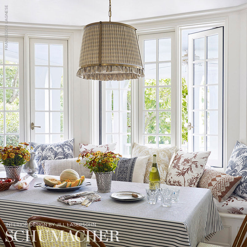 SCHUMACHER COUTURE TOLEDO EMBROIDERY EMBROIDERIES EMBROIDERIES NOIR - 69730