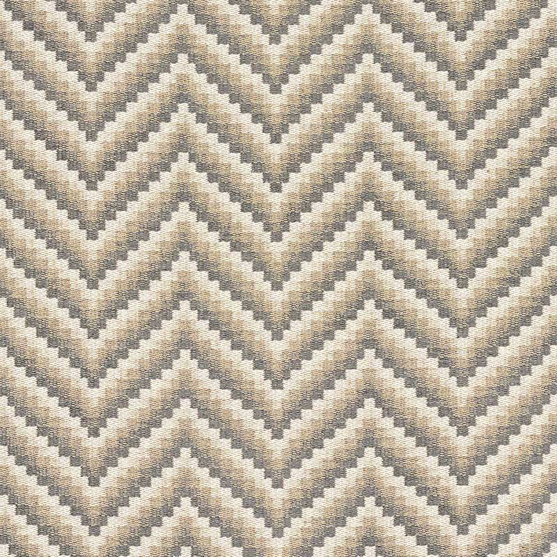 SCHUMACHER ESSENTIALS: SMALL SCALE UPHOLSTERY FABRICS WILDER PATTERN WOVENS PATTERN WOVENS STONE - 69802