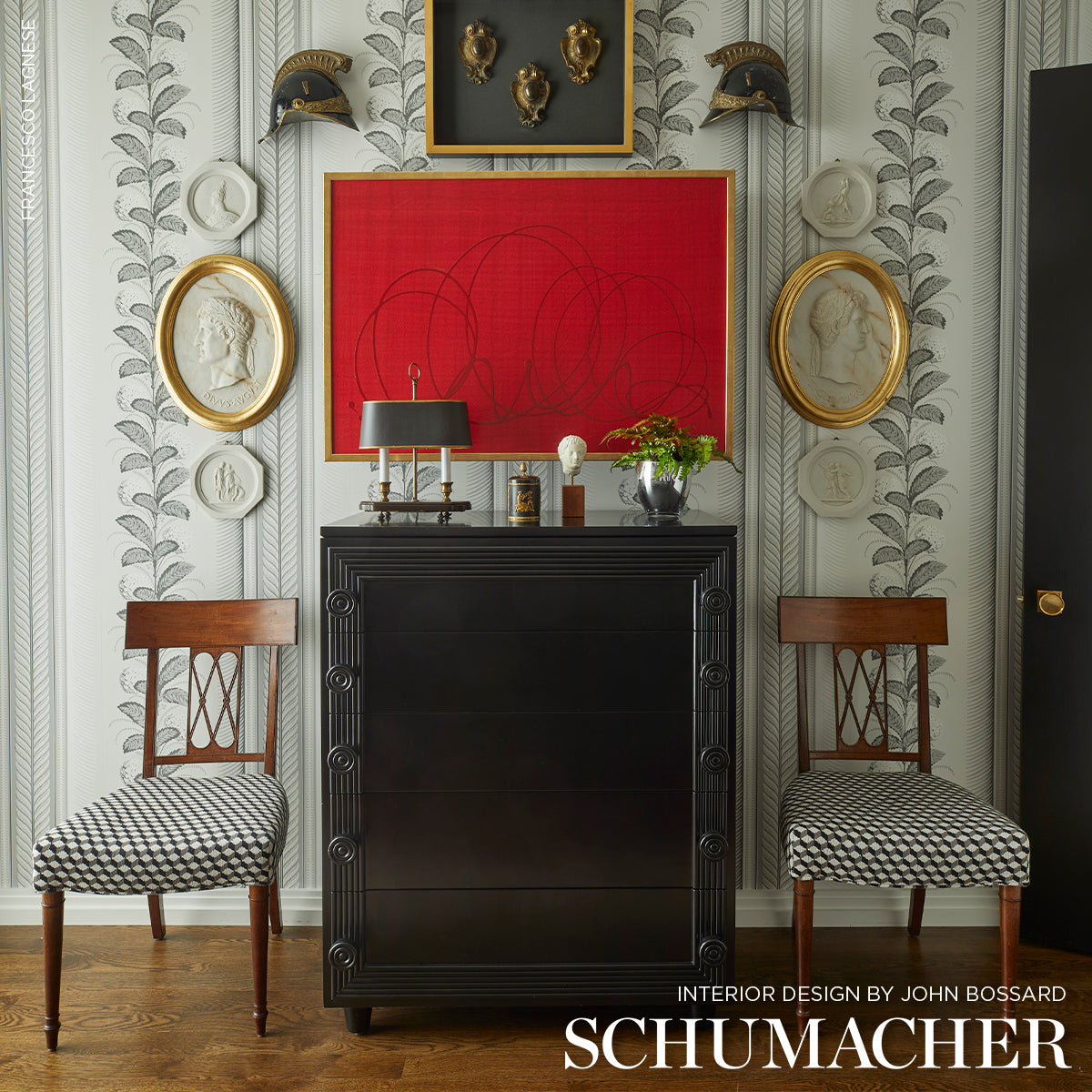 SCHUMACHER ESSENTIALS: SMALL SCALE UPHOLSTERY FABRICS ATWOOD ??PINGL?? PATTERN WOVENS,HIGH PERFORMANCE PATTERN WOVENS,HIGH PERFORMANCE TRUFFLE - 69852