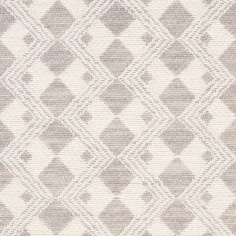 SCHUMACHER ESSENTIALS: SMALL SCALE UPHOLSTERY FABRICS HUXLEY PATTERN WOVENS PATTERN WOVENS GRIGIO - 69870