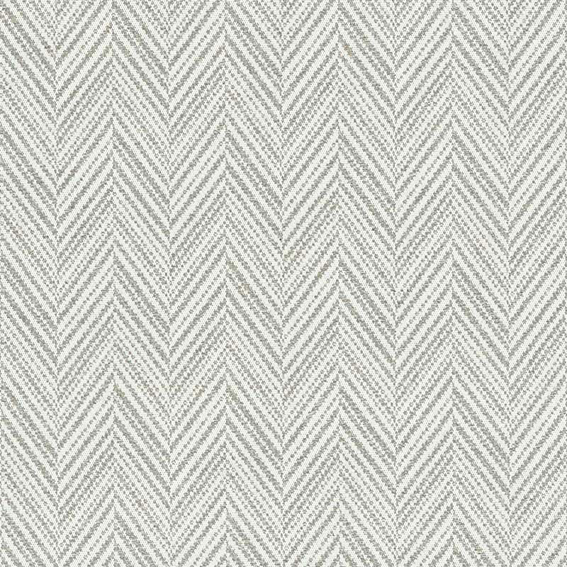 SCHUMACHER ESSENTIALS: SMALL SCALE UPHOLSTERY FABRICS DAVIS PATTERN WOVENS,HIGH PERFORMANCE PATTERN WOVENS,HIGH PERFORMANCE FEATHER GREY - 69881