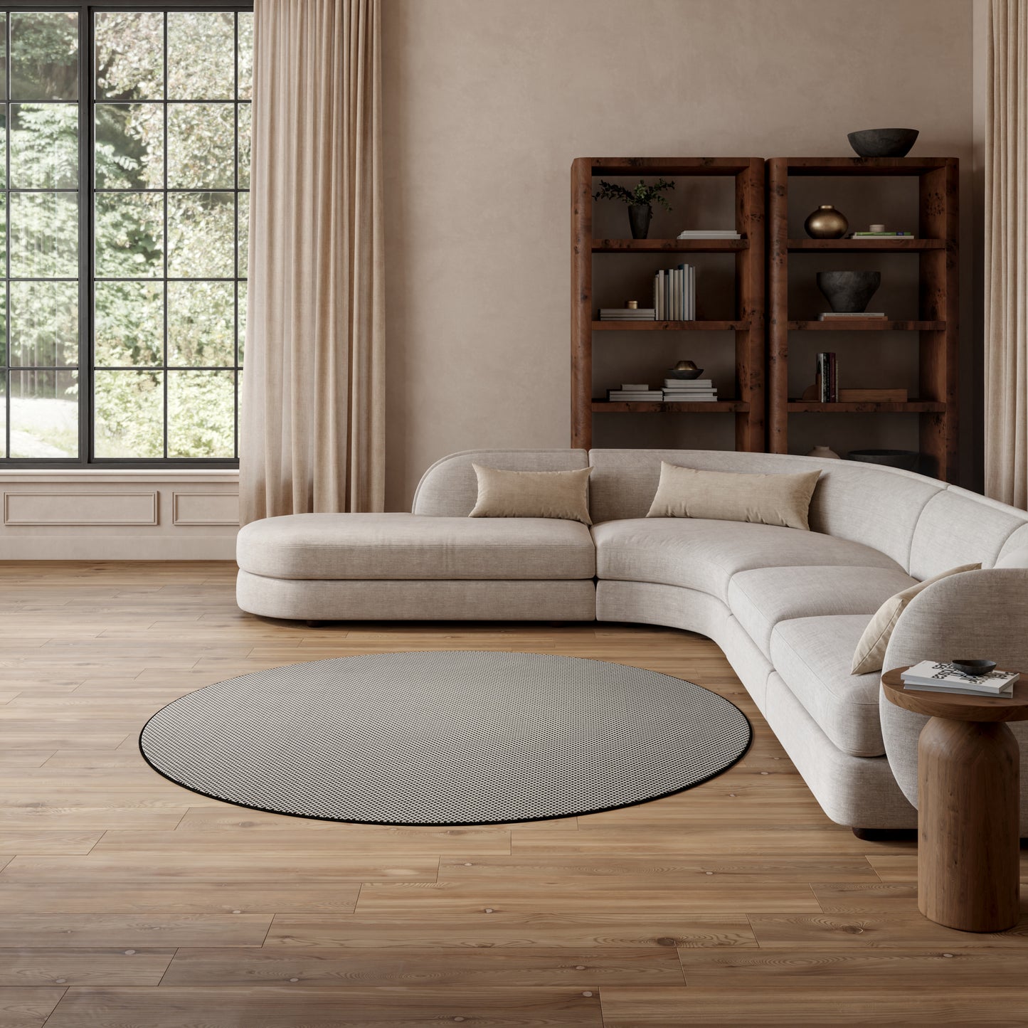 Nourison Rugs Nourison Home Modern 8' X Round - 841491183441