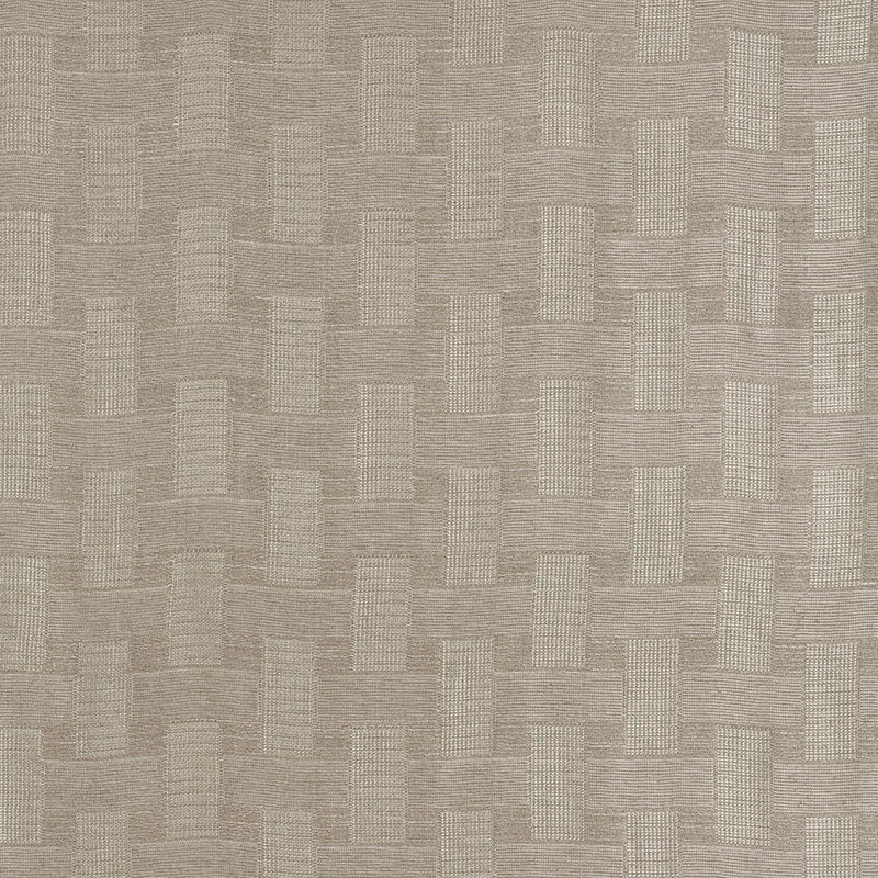 SCHUMACHER ESSENTIALS: SHEERS & CASEMENTS BASKETWEAVE SHEER SHEERS & CASEMENTS SHEERS & CASEMENTS TAUPE - 70101