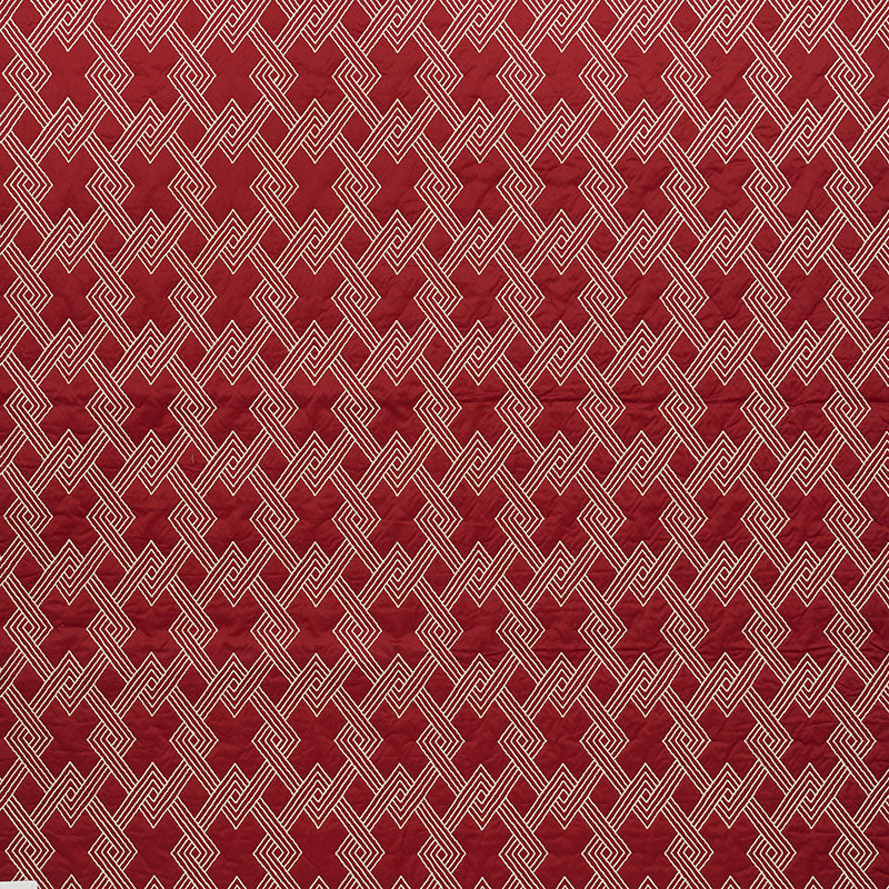 SCHUMACHER CLIQUE HIX EMBROIDERIES,MATELASSELASSE RED - 70141