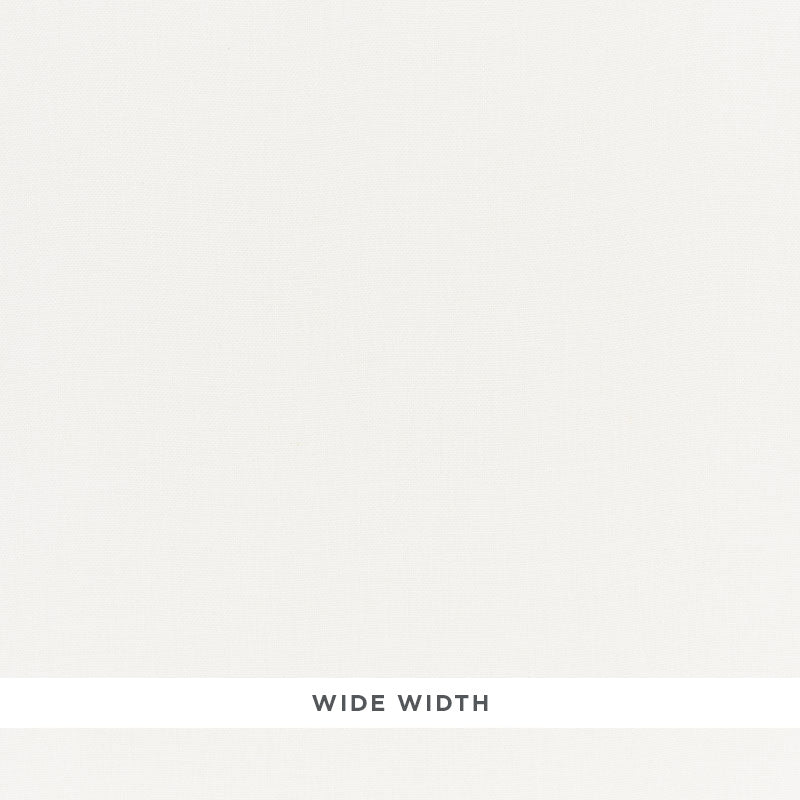 Off-white textured fabric with subtle weave and a white 'WIDE WIDTH' stripe.