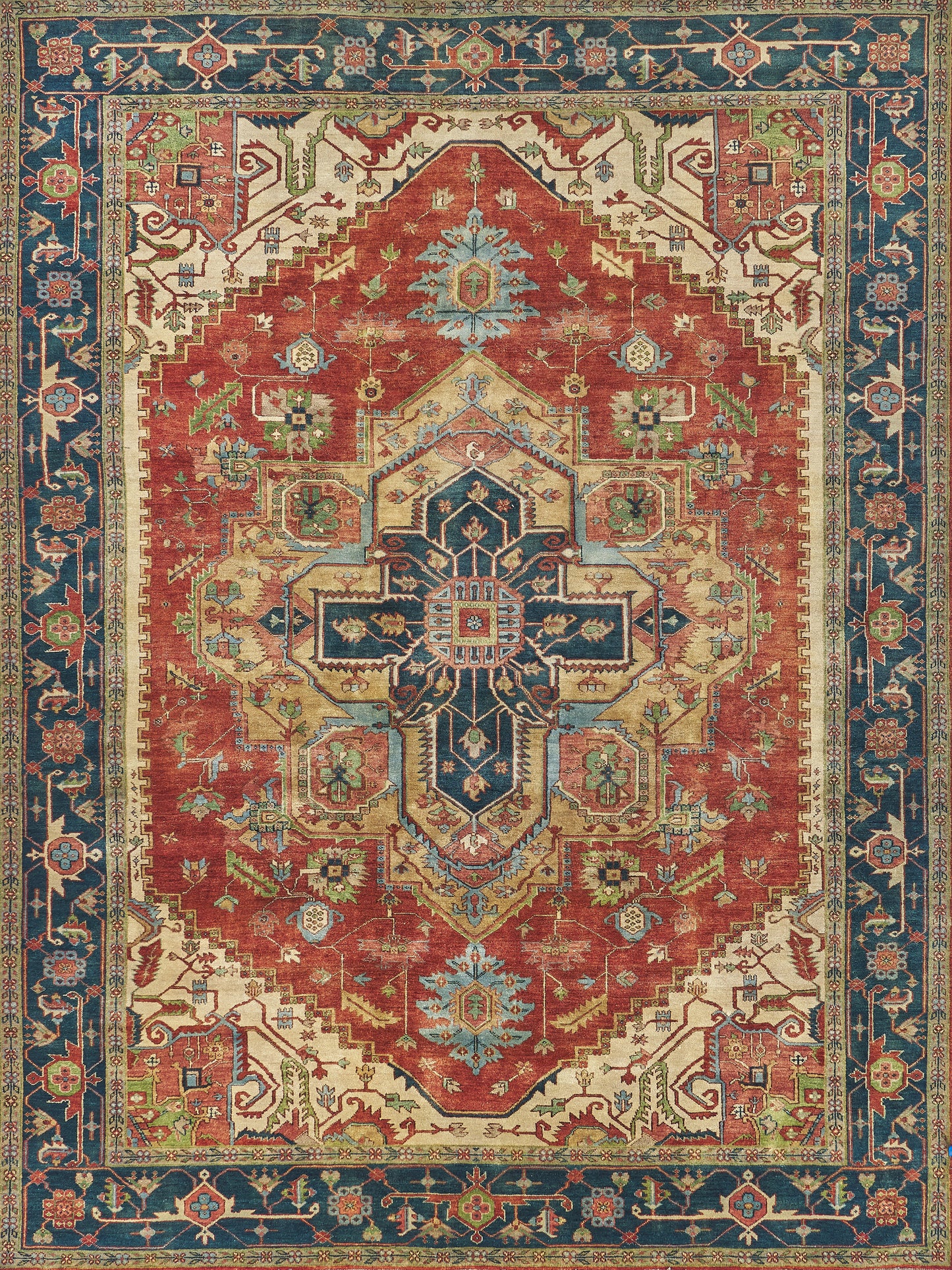EXQUISITE RUGS Hand-Knotted Rectangle - 7053-6'X9'