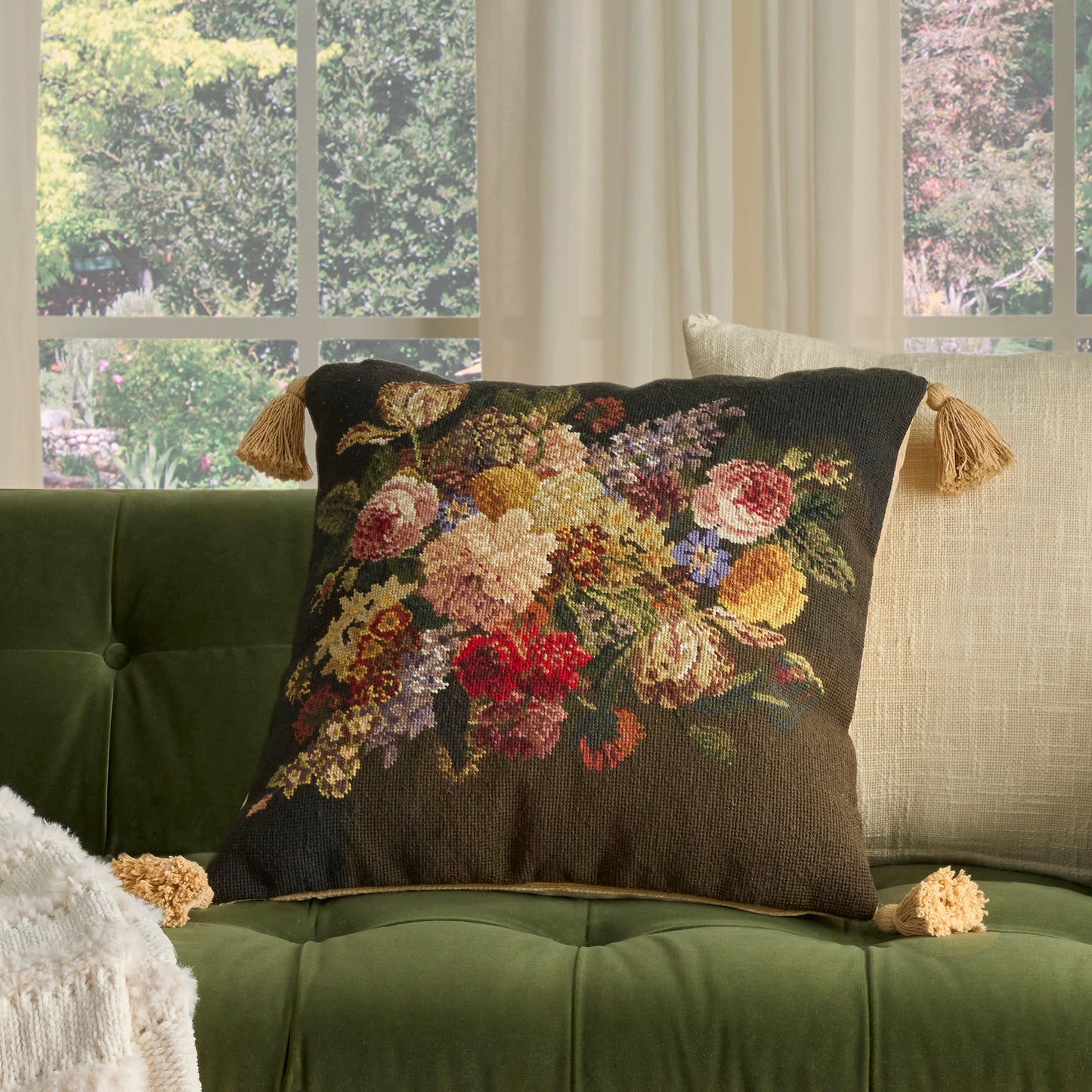 NOURISON HOME 20" x 20" Mina Victory Vintage Multicolor - 798019092023