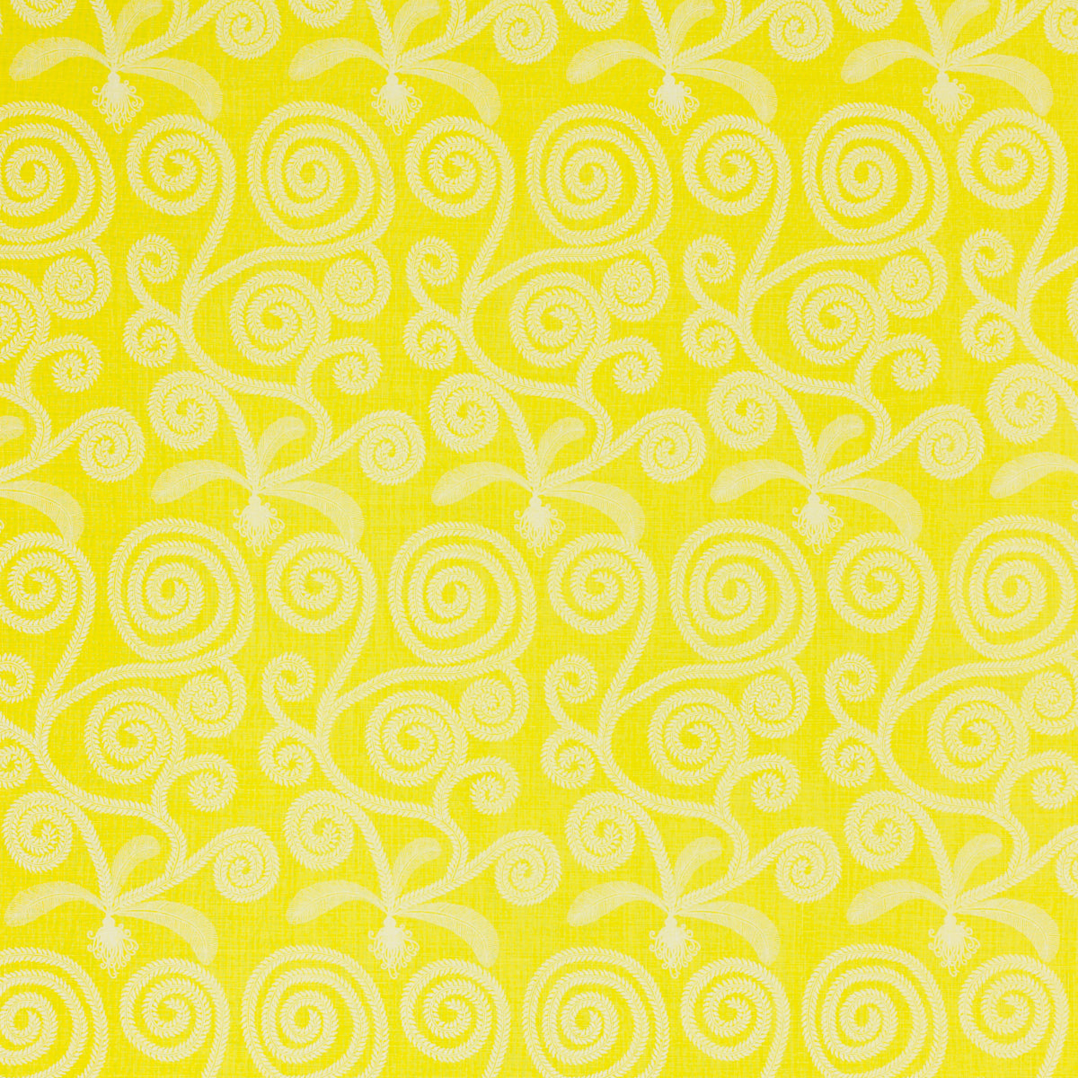 SCHUMACHER RAOUL TEXTILES PANANG PRINTS PRINTS SULPHUR - 711B82