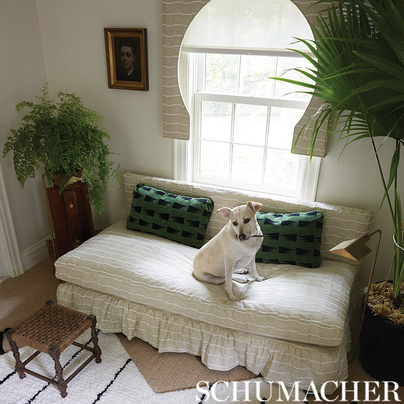 SCHUMACHER DAVID KAIHOI TUTSI CHENILLE,PATTERN WOVENS CHENILLE,PATTERN WOVENS GREEN - 71222