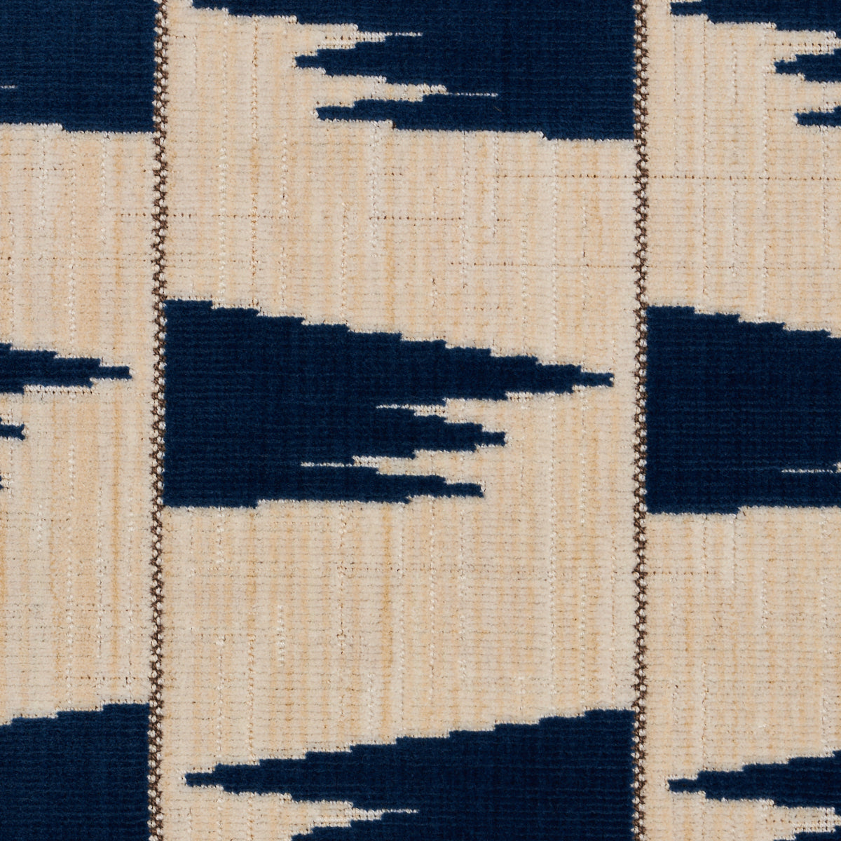 SCHUMACHER DAVID KAIHOI TUTSI VELVETS,CUT VELVET VELVETS,CUT VELVET BLUE - 71225