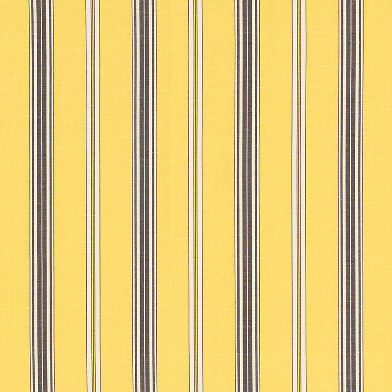 SCHUMACHER ESSENTIALS: STRIPES COCO STRIPE PATTERNED WOVENS PATTERNED WOVENS YELLOW - 71294