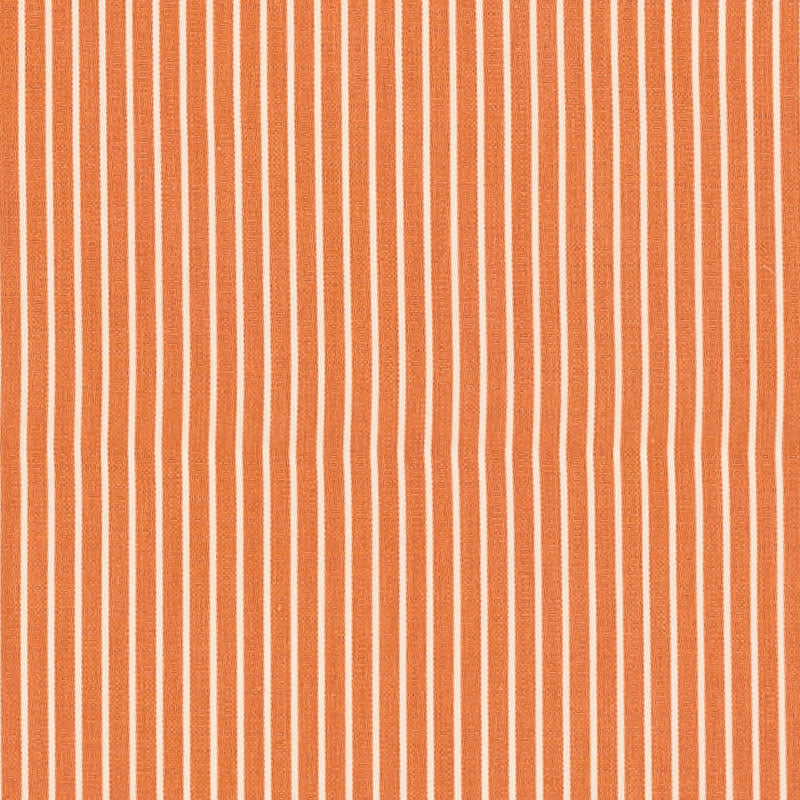 SCHUMACHER ESSENTIALS: CLASSIC STRIPE EDIE STRIPE PATTERN WOVENS PATTERN WOVENS ORANGE - 71308