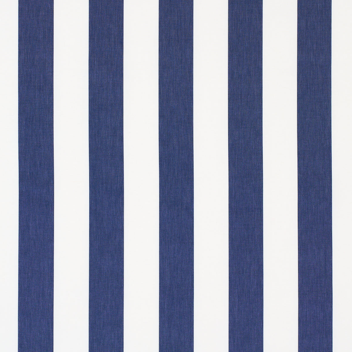 Navy blue vertical stripes on white background; bold striped pattern.