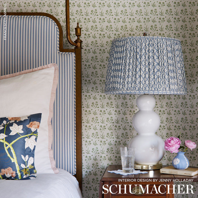 SCHUMACHER ESSENTIALS: CLASSIC STRIPES BRIGITTE STRIPE PATTERNED WOVENS PATTERNED WOVENS SKY - 71345