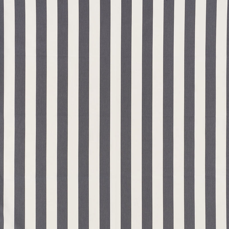 SCHUMACHER ESSENTIALS: CLASSIC STRIPE JAMES STRIPE PATTERN WOVENS PATTERN WOVENS CHARCOAL - 71350