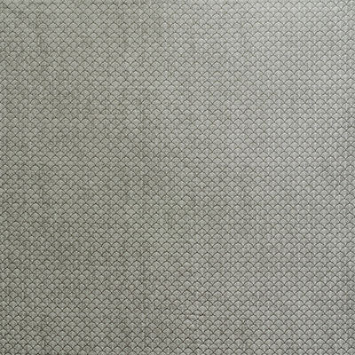 Grey fabric with a subtle diamond lattice pattern in a fine weave.