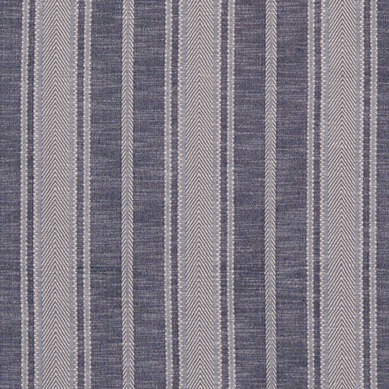 SCHUMACHER CARAVANNE ZINA STRIPE PATTERN WOVENS PATTERN WOVENS BLUE - 71911
